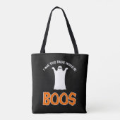 Mir wurde gesagt, es gäbe Boote Tasche (Rückseite)