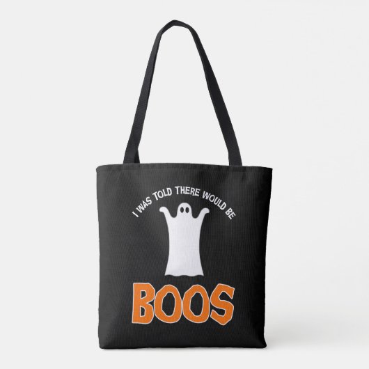 Mir wurde gesagt, es gäbe Boote Tasche (Rückseite)