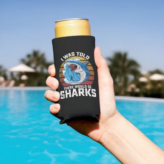 Mir wurde gesagt, es gäbe Haie Selters Dosenkühler (In Situ Pool)