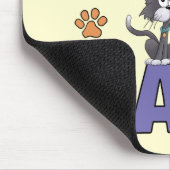 Mir wurde gesagt, es würde KATZEN geben Mousepad (Ecke)