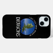 Mir wurde gesagt, es würden Drachen geben Case-Mate iPhone Hülle (Rückseite (Horizontal))