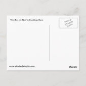 ‚Mira Bien mis Ojos‘ Postkarte (Rückseite)