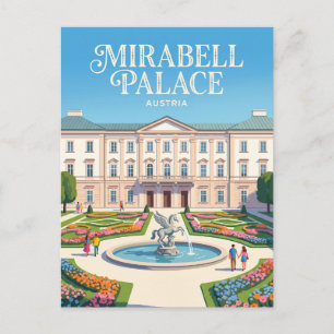 Mirabell-Palast Österreich Postkarte