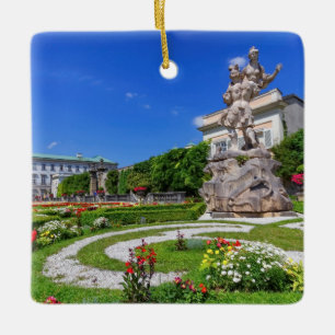 Mirabell Palast und Gärten, Salzburg, Österreich Keramikornament