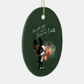 MIrabelle, bringen Sie das helle Urlaubsornament Keramik Ornament (Rechts)