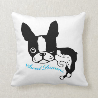Mirabelle das Boston-Terrier süße Traum-Kissen Kissen
