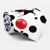 Mirabelle die bouncy Punkt-Krawatte Bostons Krawatte (Gerollt)