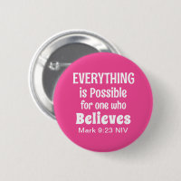 Miracle Bible Verse Christlich Faith Pink