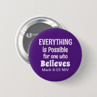 Miracle Bible Verse Christlicher Glaube Lila