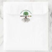 MIracle-Bro Roots-Aufkleber Runder Aufkleber (Tasche)