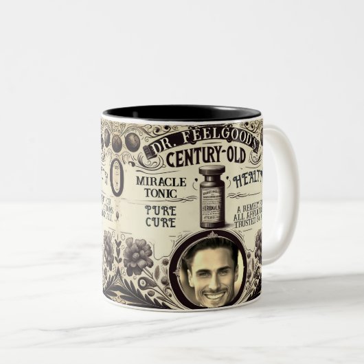 Miracle Elixir Get Well Soon Zweifarbige Tasse (VorderseiteRechts)