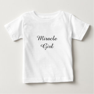 Miracle Girl Baby Romper T-shirt