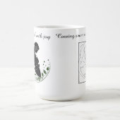 Miracle in Motion – Parents-to-Be Line Art Mug 🤍 Verwandlungstasse (Zentrum)