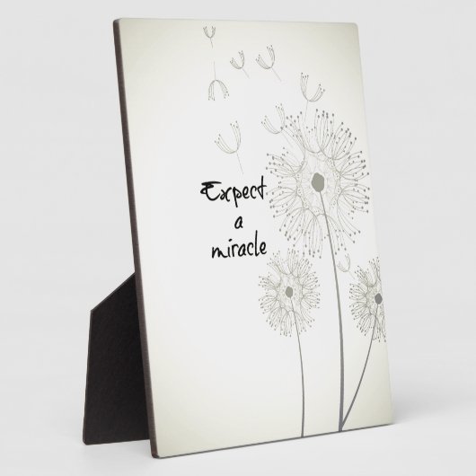 Miracle Inspirational Fotoplatte (Seite)