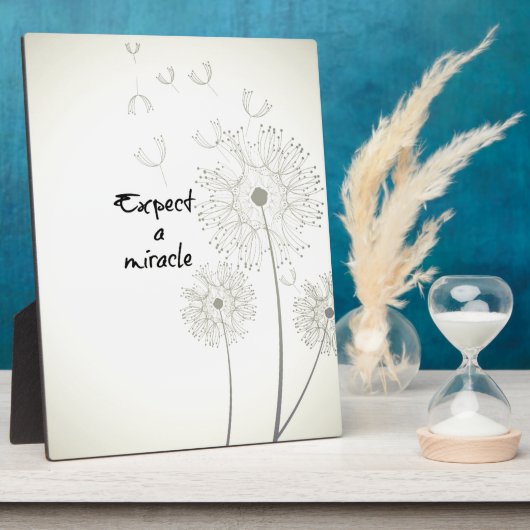 Miracle Inspirational Fotoplatte (Seite)