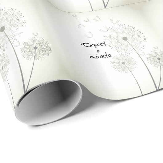 Miracle Inspirational Geschenkpapier (Rolleneckpunkt)
