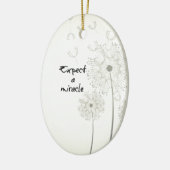 Miracle Inspirational Keramikornament (Links)