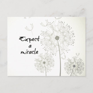 Miracle Inspirational Postkarte