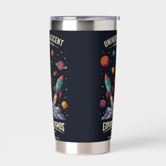 Miracle M, Hot Pink Insulated Tumbler, Monogram Thermobecher (Links)