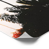 Miracle Mile Palms Poster (Ecke)