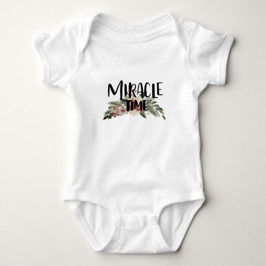 Miracle Time Baby 1 Stück Strampler (Vorderseite)