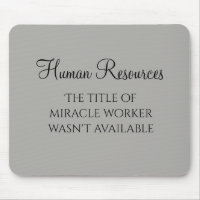 Miracle Worker Office Human Resources Spaß HR
