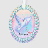 Miracles Dove Ornament (Vorderseite)