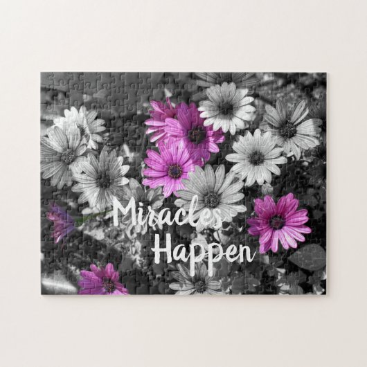 Miracles Happen African Daisy Blume Puzzle (Horizontal)