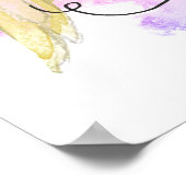 Miracles Happen Angel Wings Poster (Ecke)