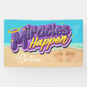 Miracles Happen Banner (Horizontal)