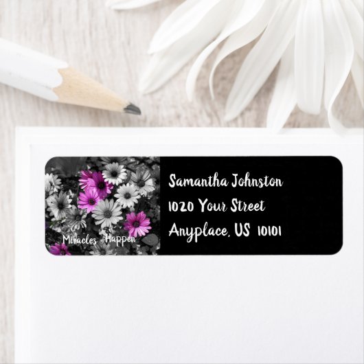 Miracles Happen Daisy Inspiration-Adresse (Insitu)