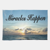 MIRACLES HAPPEN KÜCHENTUCH (Horizontal)