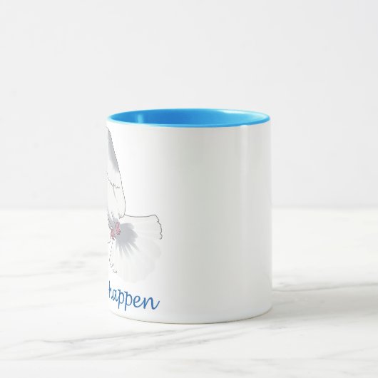 Miracles Happen Tasse (Zentrum)