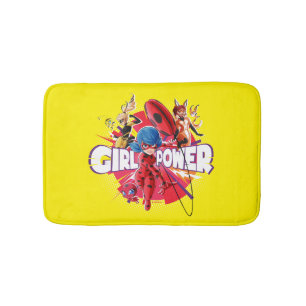 Miraculous Girl Power Badematte