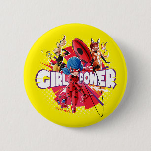 Miraculous Girl Power Button
