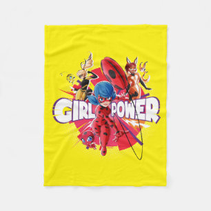 Miraculous Girl Power Fleecedecke