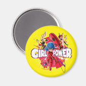 Miraculous Girl Power Magnet (Vorderseite/Rückseite)