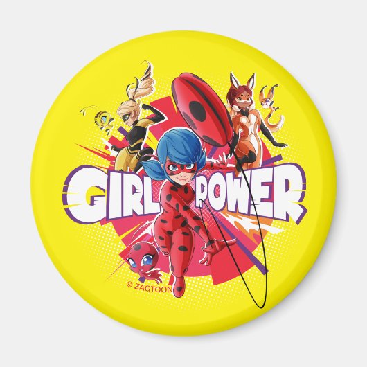 Miraculous Girl Power Magnet (Vorne)