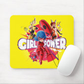 Miraculous Girl Power Mousepad (Mit Mouse)