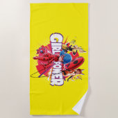 Miraculous Girl Power Strandtuch (Vorderseite)