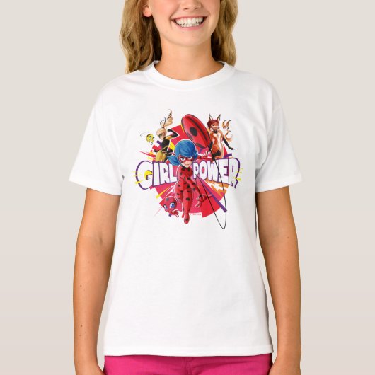 Miraculous Girl Power T-Shirt (Vorderseite)