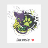 Miraculous Kwami Plagg Aufkleber (Blatt)