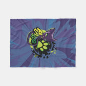 Miraculous Kwami Plagg Fleecedecke (Vorderseite (Horizontal))