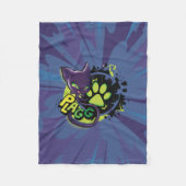 Miraculous Kwami Plagg Fleecedecke (Vorderseite)