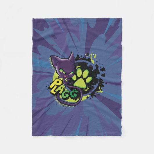 Miraculous Kwami Plagg Fleecedecke (Vorderseite)