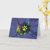 Miraculous Kwami Plagg Karte (Gelbe Blume)