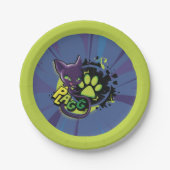 Miraculous Kwami Plagg Pappteller (Vorderseite)