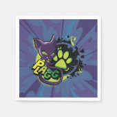 Miraculous Kwami Plagg Serviette (Vorderseite)