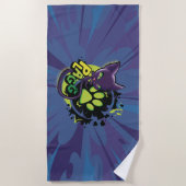 Miraculous Kwami Plagg Strandtuch (Vorderseite)