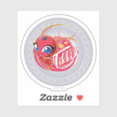 Miraculous Kwami Tikki Aufkleber (Blatt)